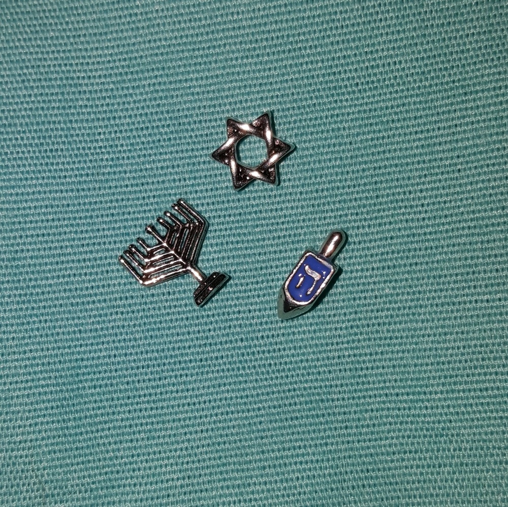 Retired Origami Owl Hanukkah charms